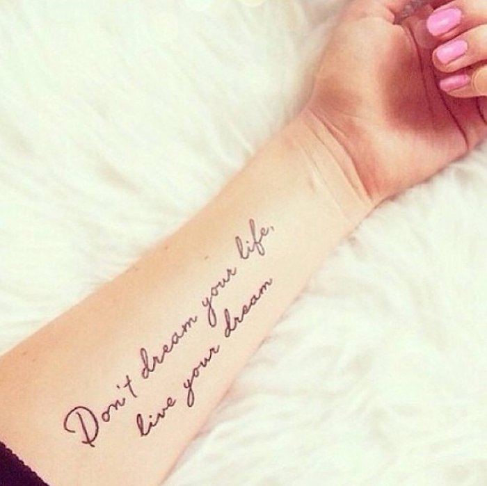 Тату для девушек со смыслом