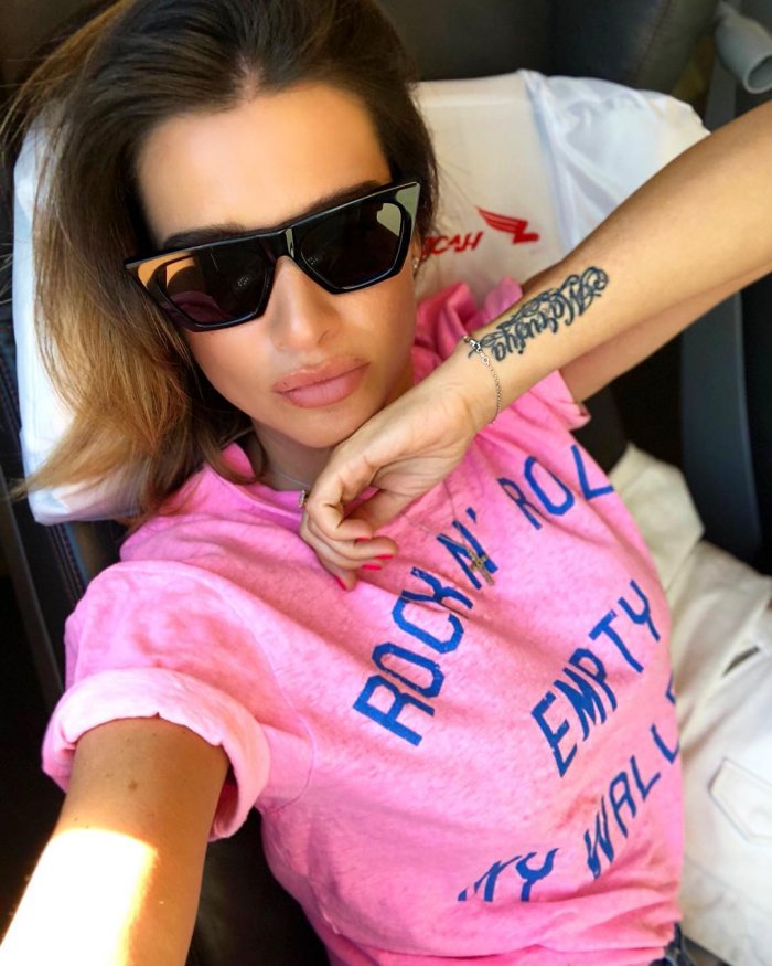 Татуировки с именами детей