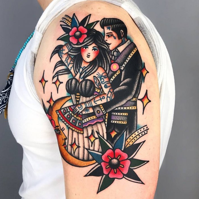 Традиционный стиль тату