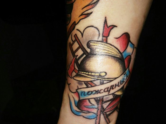 Олд скул тату