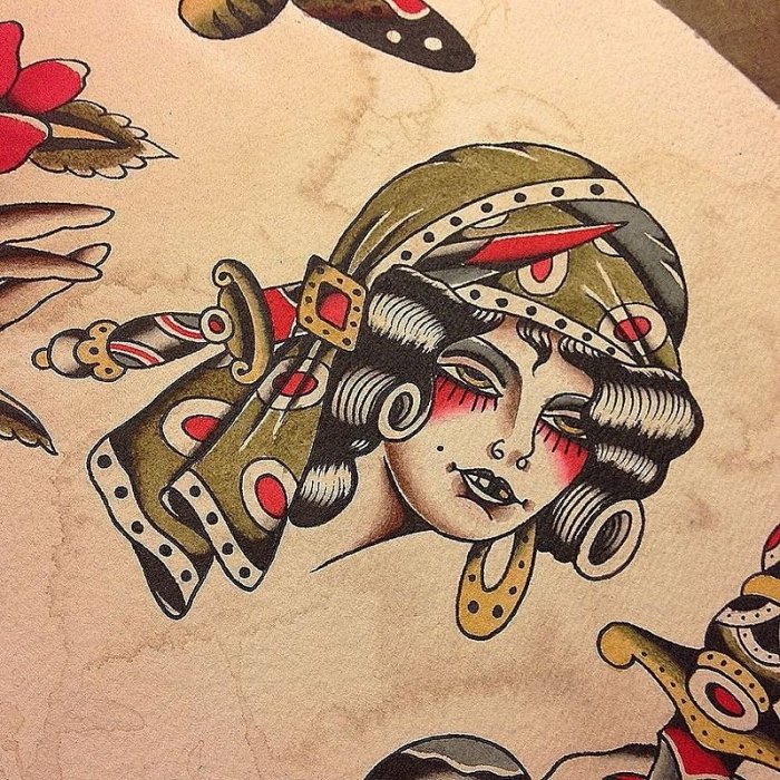 Олдскульные Татуировки