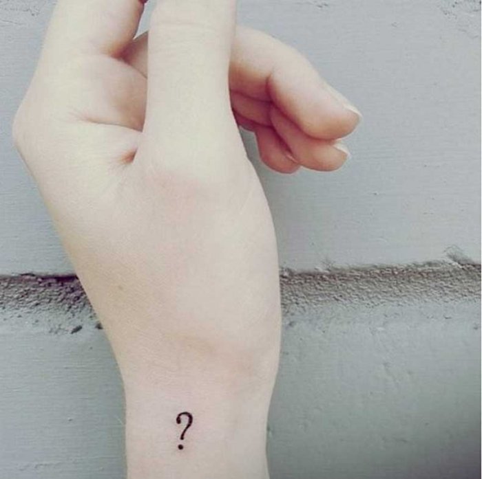 Маленькая тату эскиз