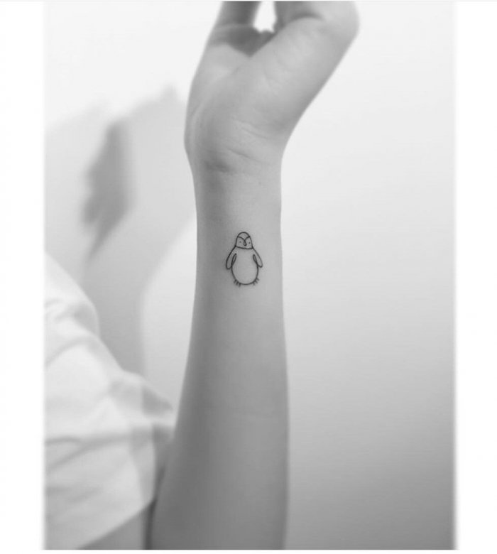 Эскиз маленькой тату