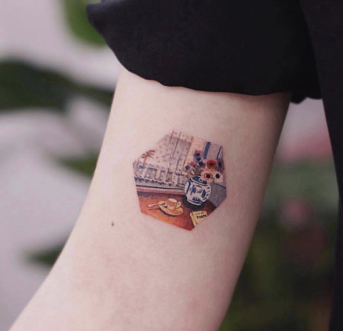 Маленькие тату для девушек