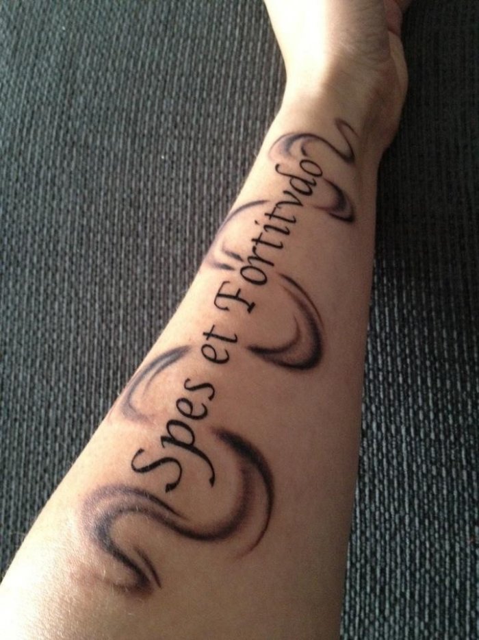 Татуировки надписи