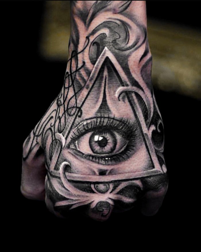 Тату на кисть руки для мужчин
