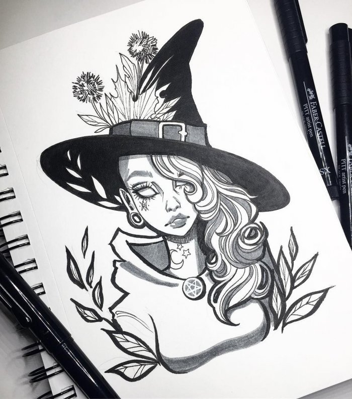 Графическая кошка