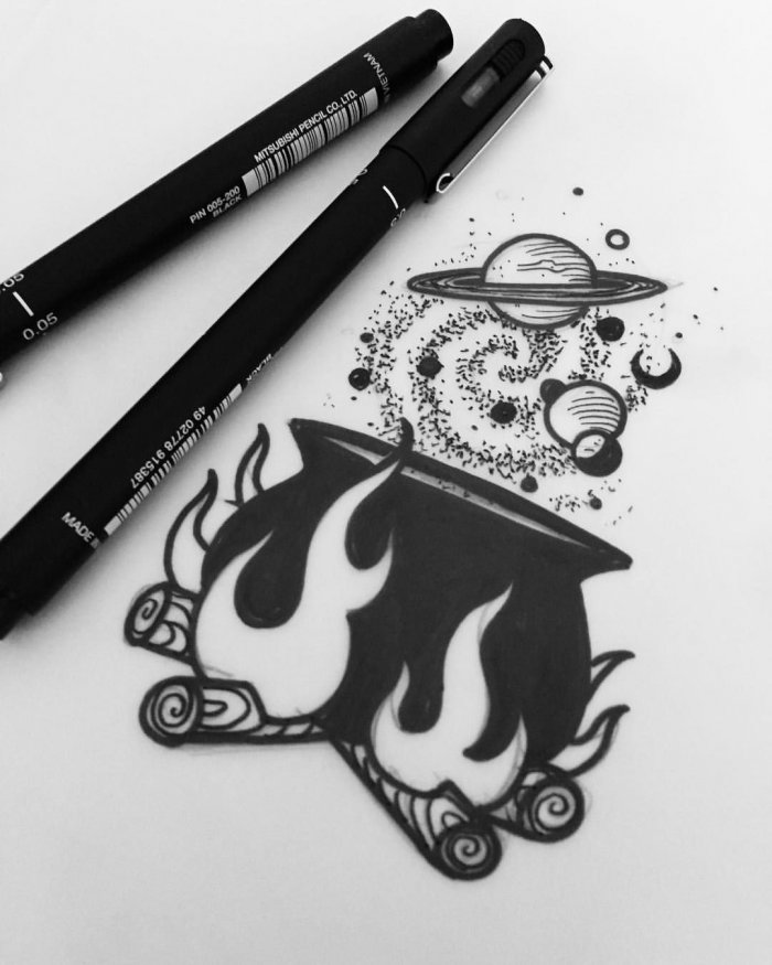 Красивые Татуировки для девушек эскизы