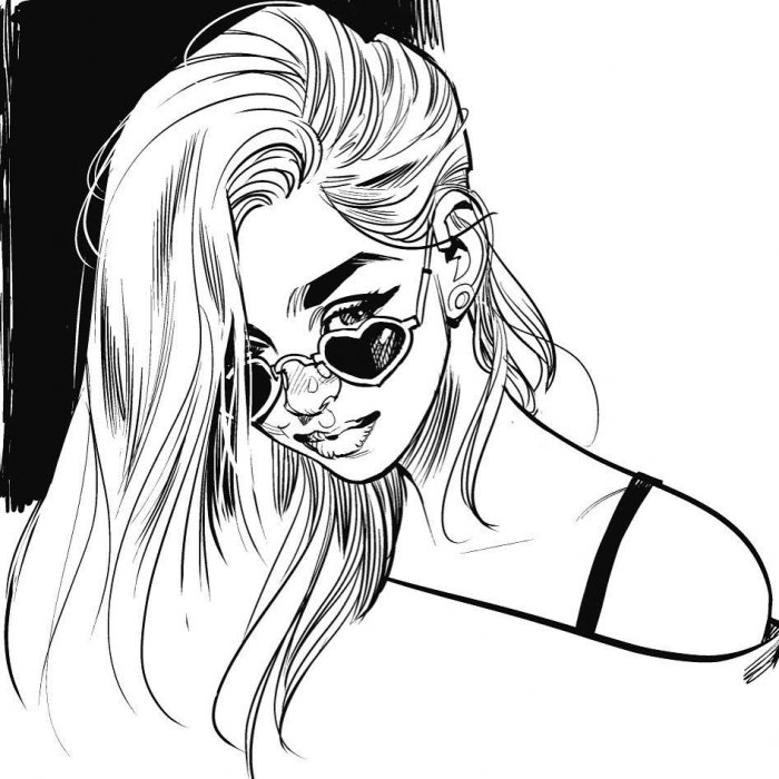 Легкий эскиз тату