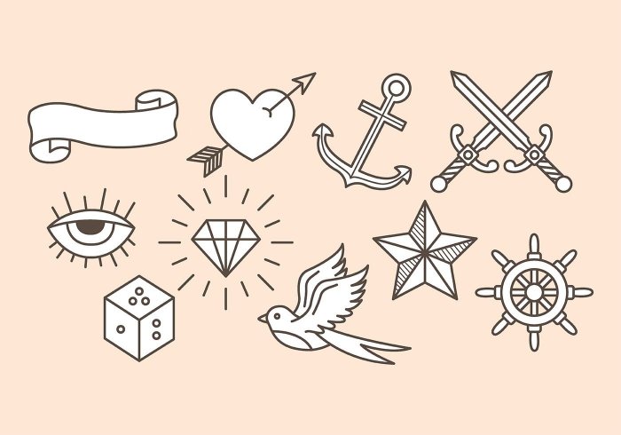 Рисунки тату для срисовки