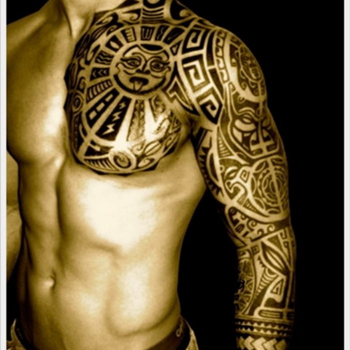 Тату Полинезия трайбл