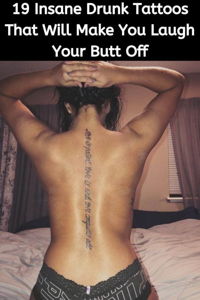 Тату позвоночник на спине