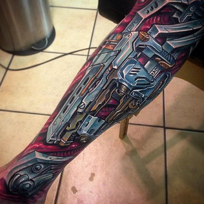 Тату биомеханика гатруке