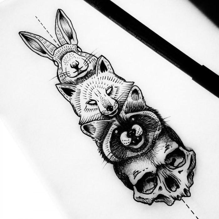 Тату эскизы мужские