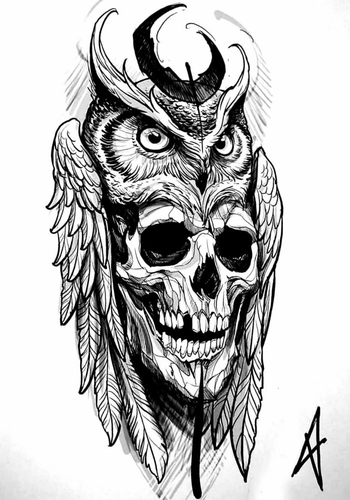 Татуировки для мужчин на руке эскизы черно белые