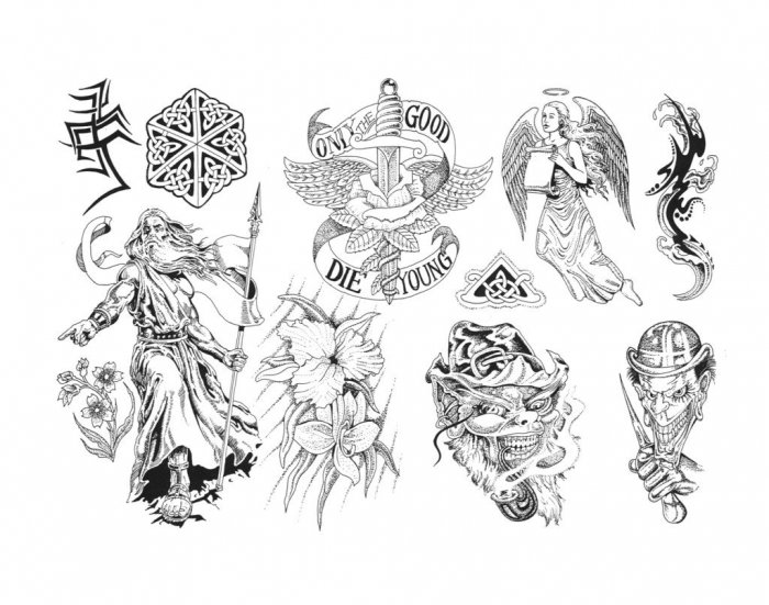 Тату эскизы для парней