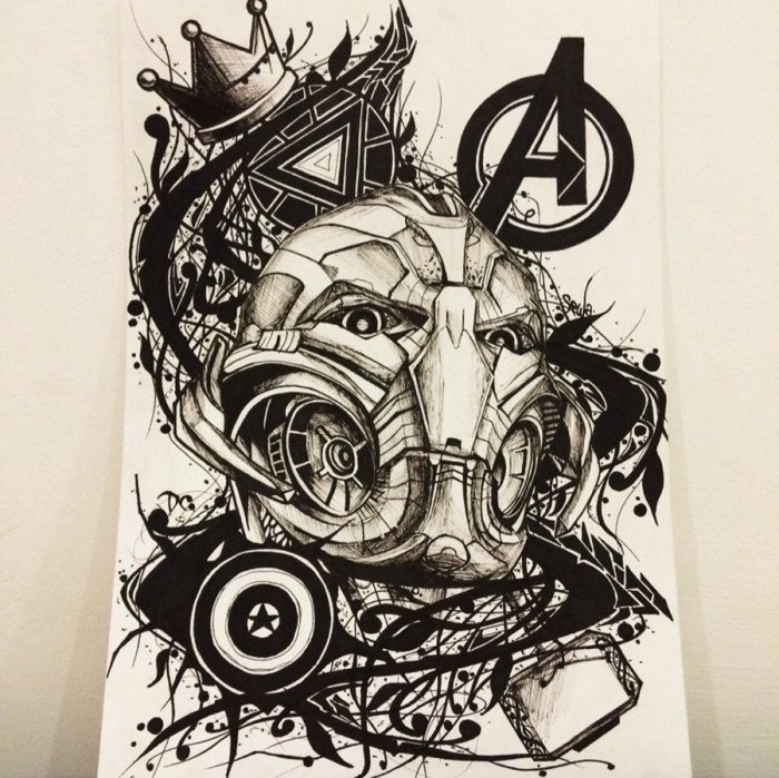 Эскизы тату на руку