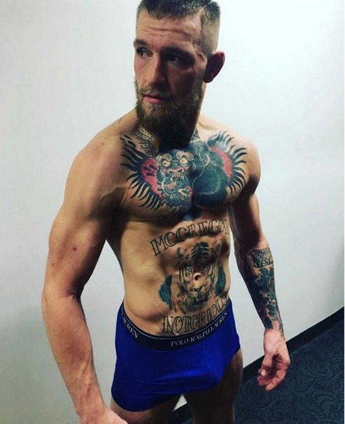 Конор МАКГРЕГОР тату