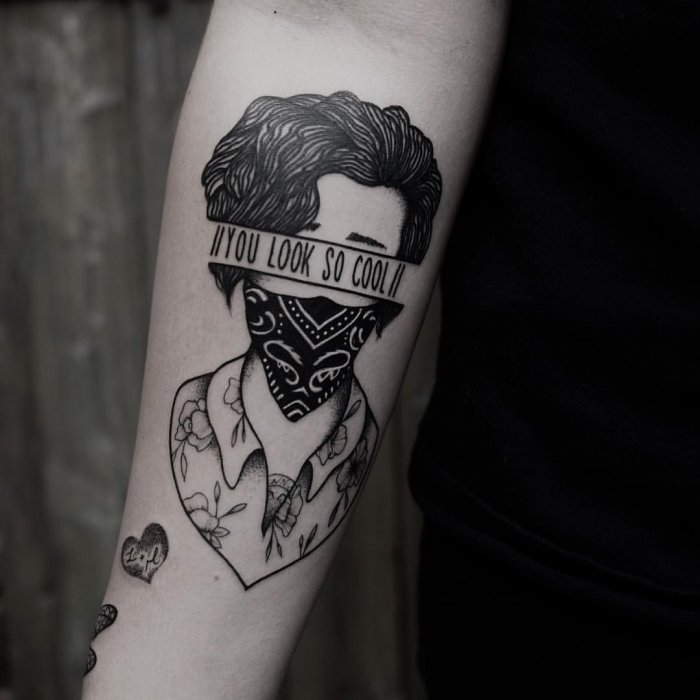 Эскизы татуировок дракон