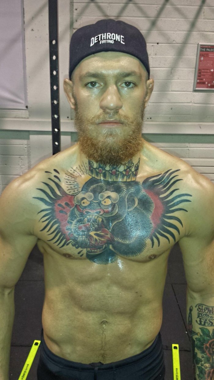 Конор МАКГРЕГОР тату