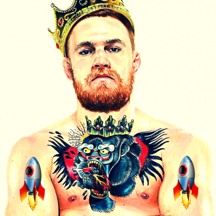 Конар МАКГРЕГОР тату