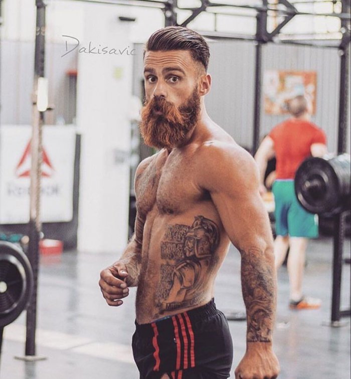 Тату в старости