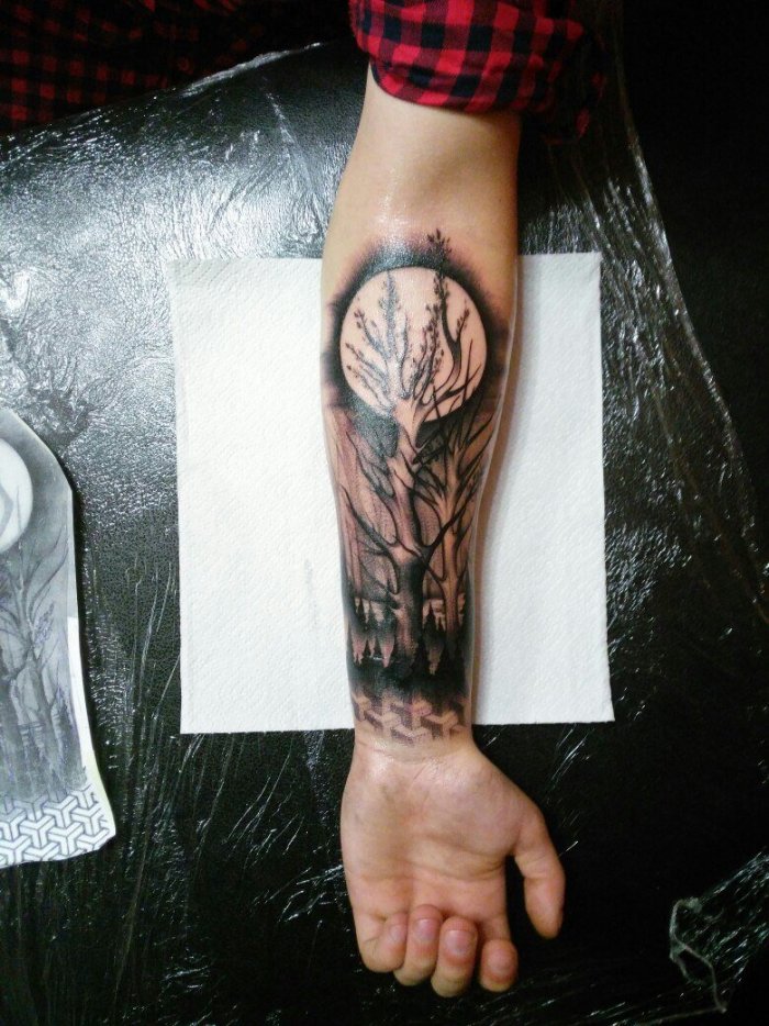 Тату на руке мужские со смыслом