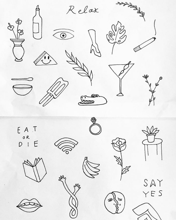 Тату эскизы небольшие