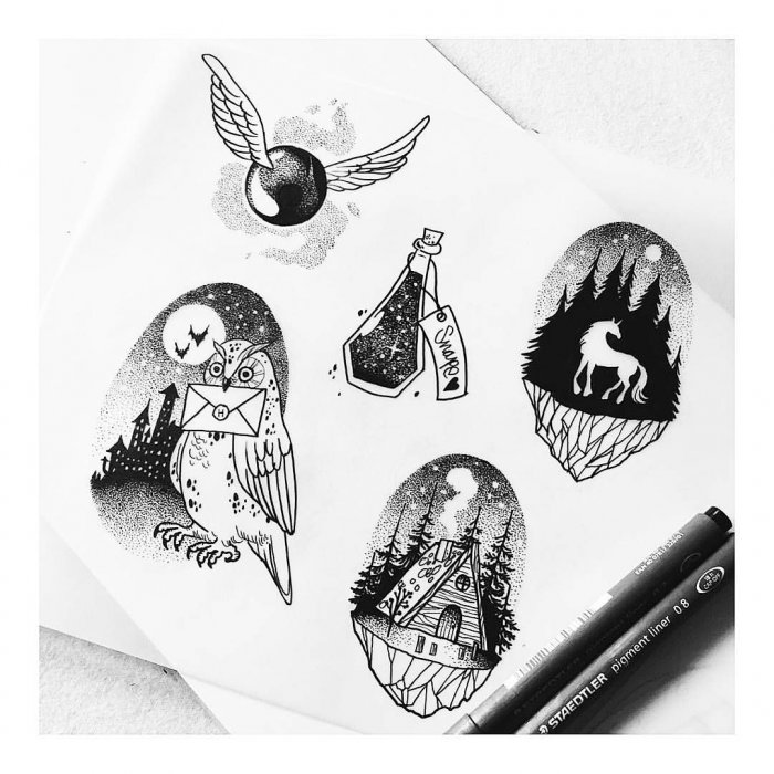 Простые Татуировки