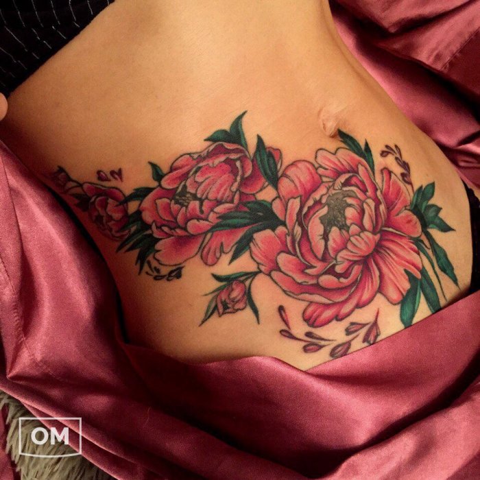 Татуировки для девушек живо