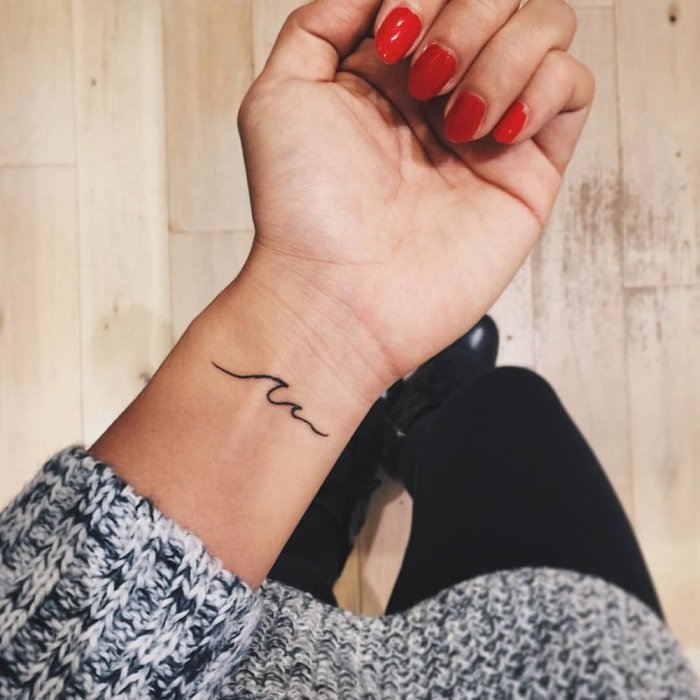 Женские тату нащапястте