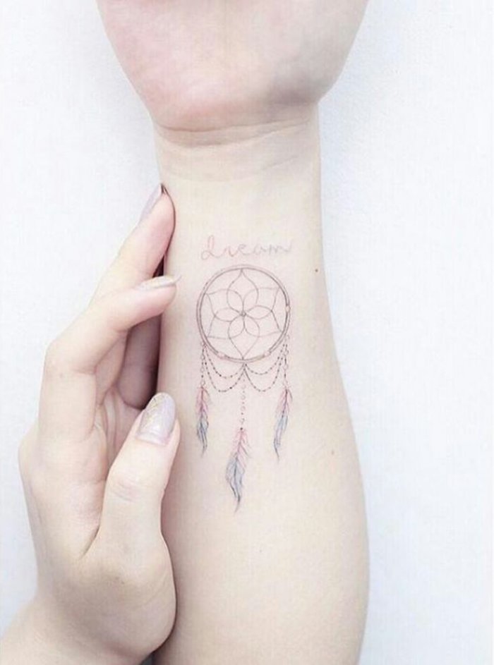 Женские тату нащапястте