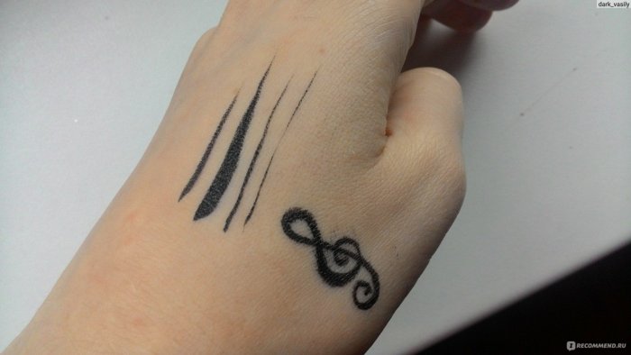 Лёгкое тату