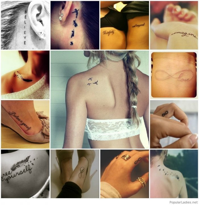 Маленькие тату со смыслом
