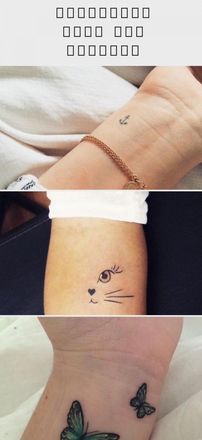 Тату на запястье для девушек маленькие