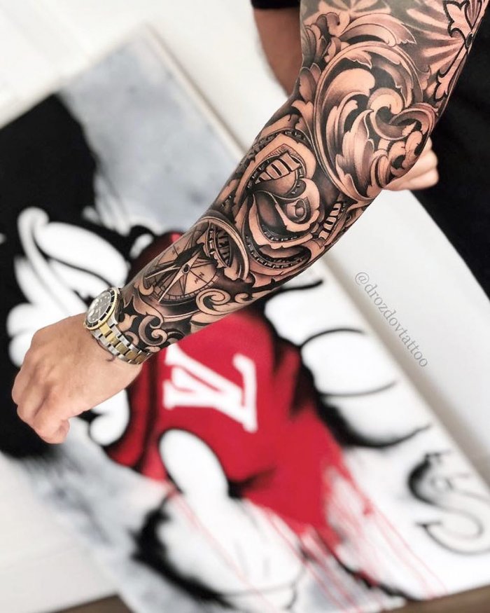 Тату мужские