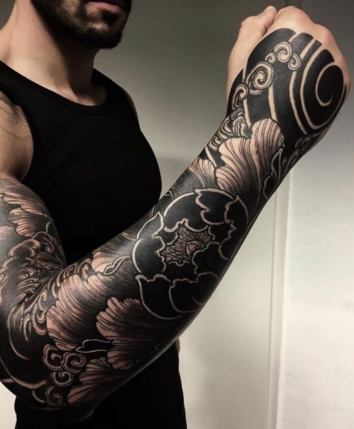 Тату рукав