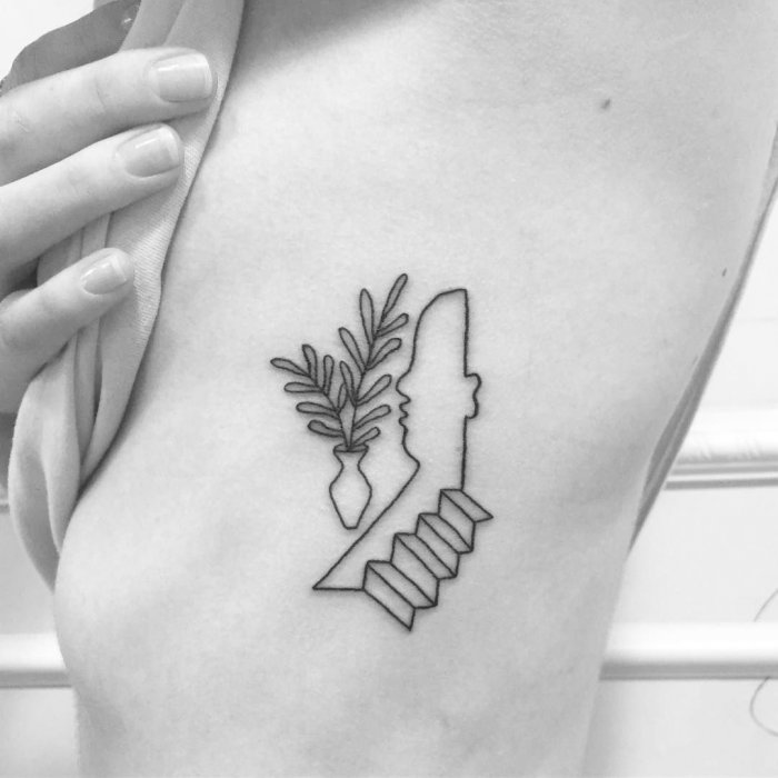 Тату Минимализм