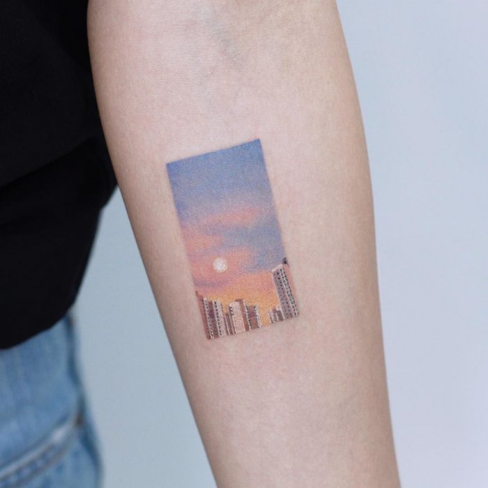 Тату в стиле Минимализм