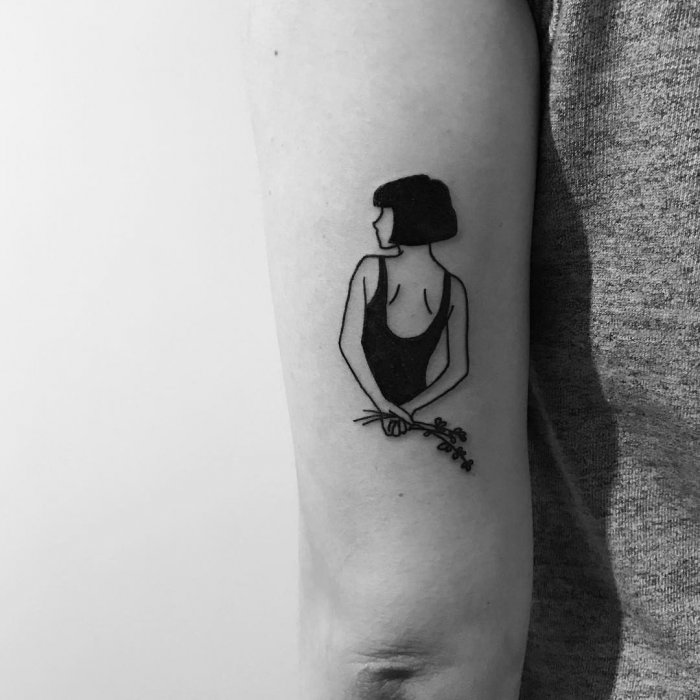 Мини малестические тату