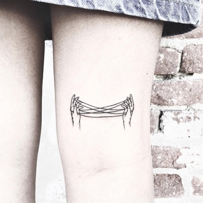 Тату в стиле Минимализм