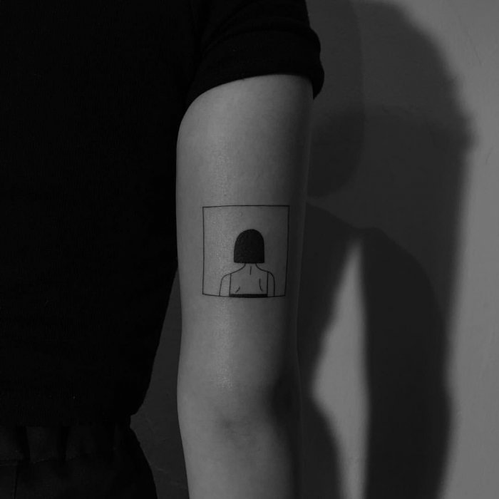 Тату в стиле Минимализм