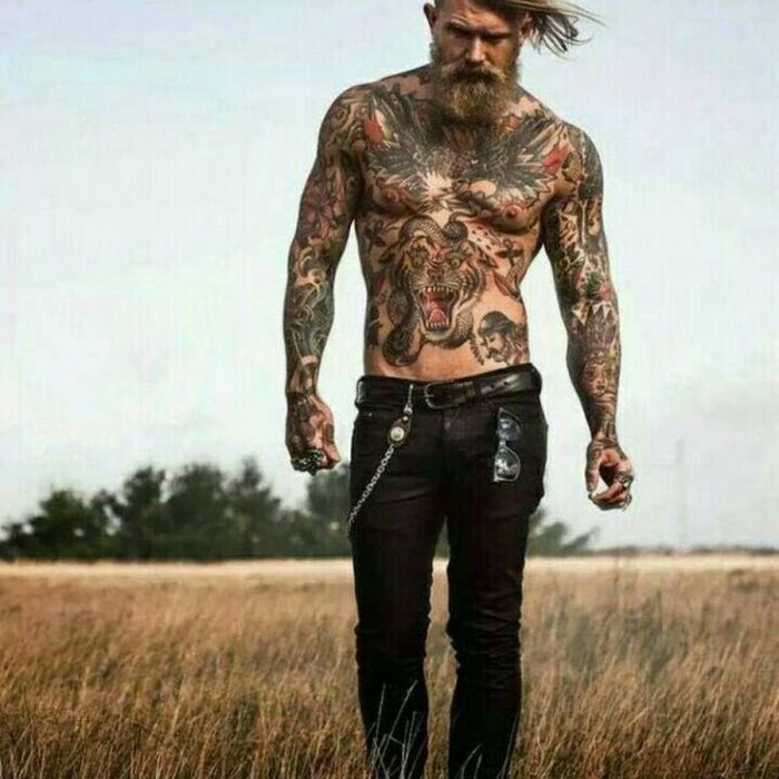 Тату мужские