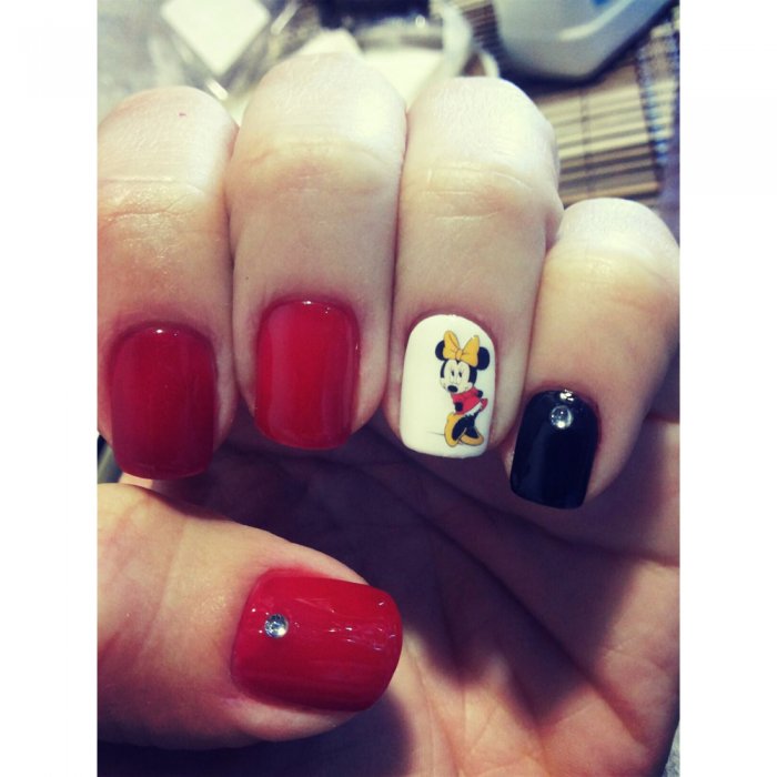 Стемпинг Микки Маус