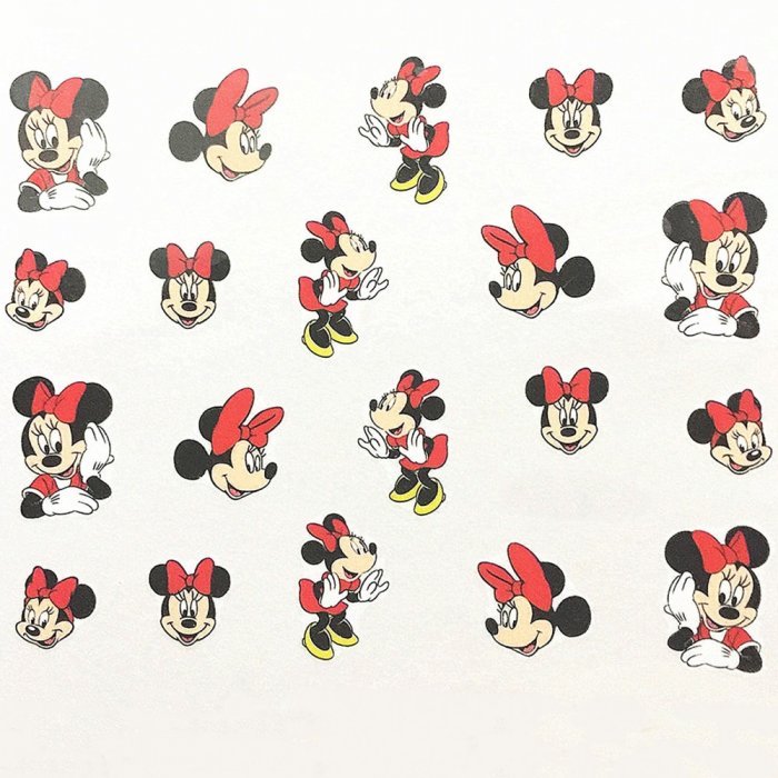 Наклейки на ногти с микимаусом