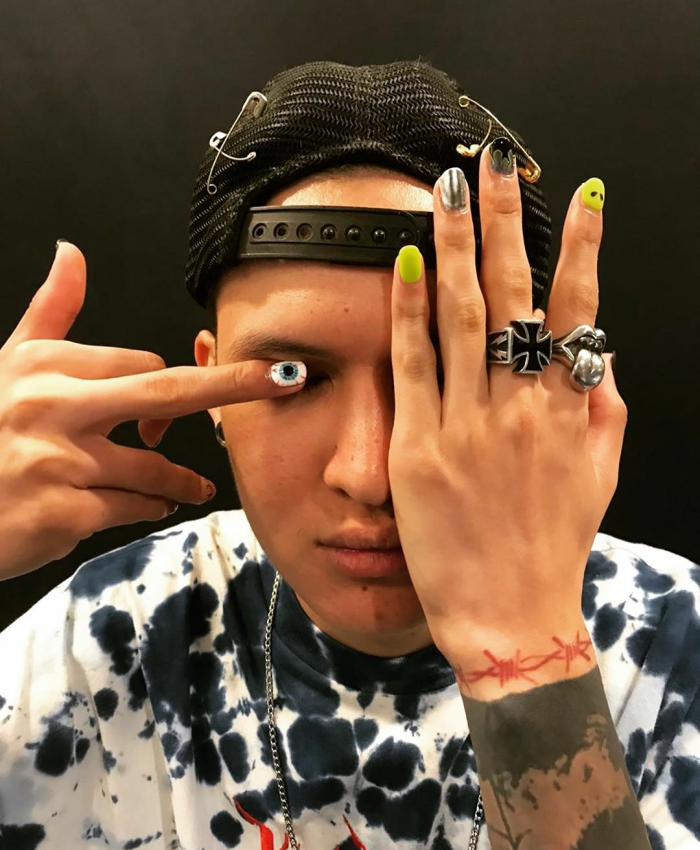 Обрезной маникюр мужской