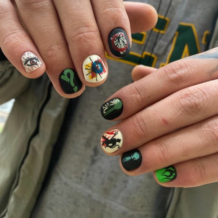 Ногти мужские маникюр