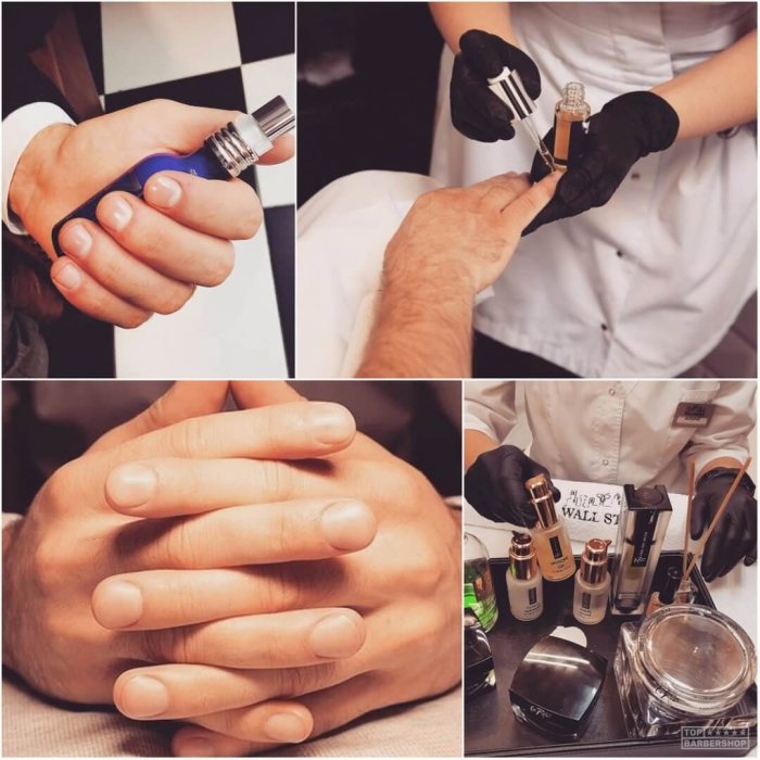 Ногти мужские маникюр