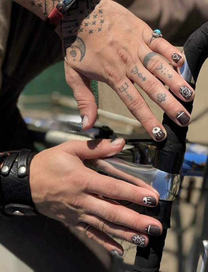 Мужской маникюр 2020 тренд