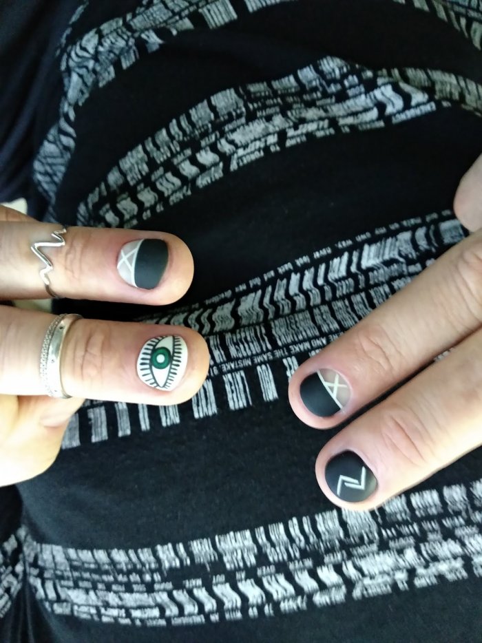 Асап Рокки накрашенные ногти